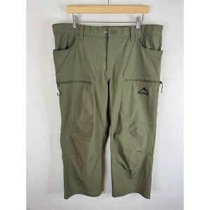 SKRE Hardscrabble Pants Mens 38X28 Olive Green‎ Technical Cargo Hiking Gear